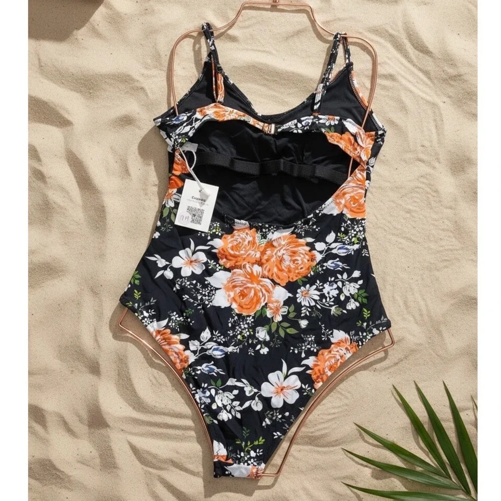 CUPSHE‎ Hidden Fragrance Floral One-Piece Swimsuit | NWT – SIZE M
